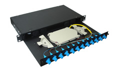 12/24/48 Port Fiber Patch Panel (Rack-Mounted)